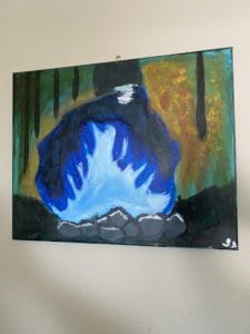 Painting - Crater Lake