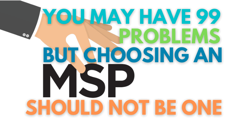 Choose an MSP